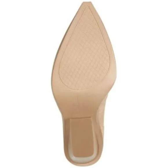 JESSICA SIMPSON Womens Brown Leeshi Slip On Leather Western Boot 9 M - Picture 4 of 4